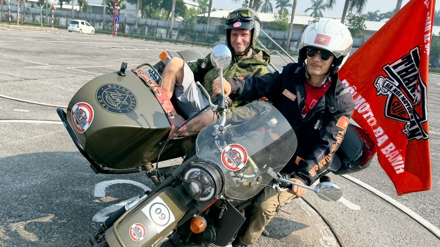 Guy Martin w Wietnamie