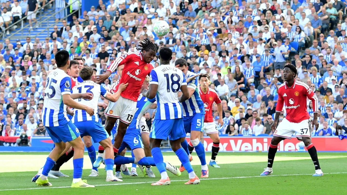 Skrót meczu Brighton - Manchester United