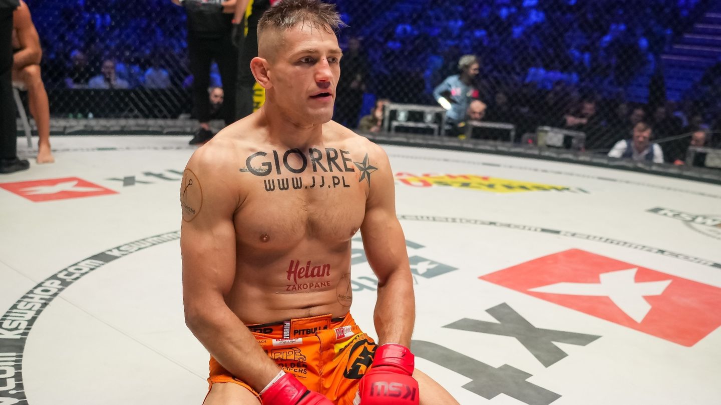 KSW Background 119: Andrzej Grzebyk / Tymoteusz Łopaczyk