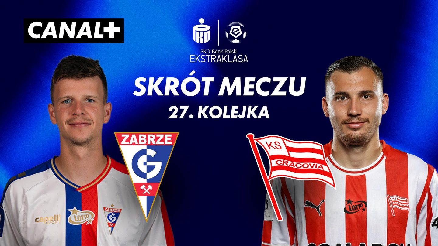 Skrót meczu Górnik Zabrze – Cracovia 
