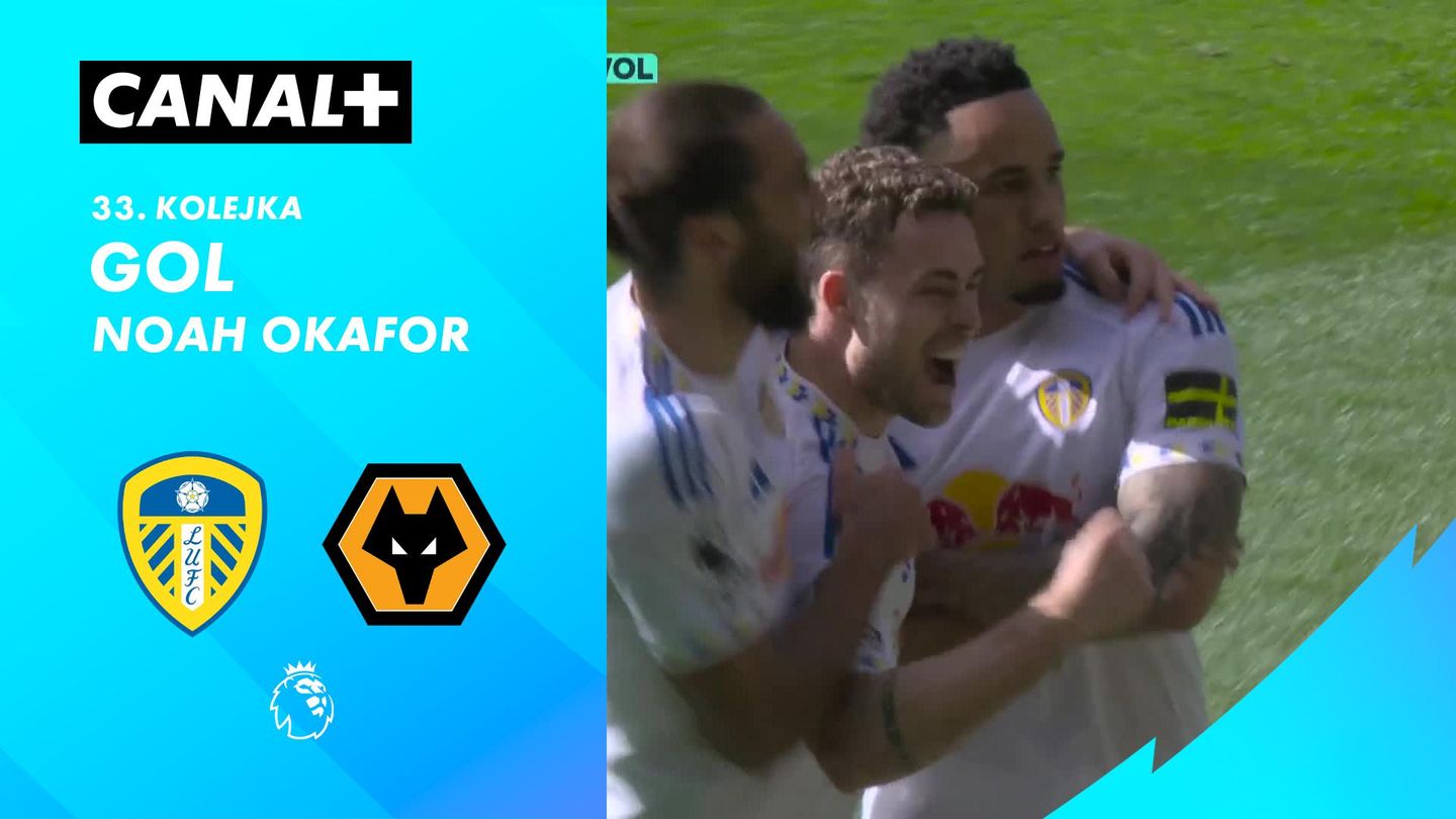 Gol Noah Okafor przeciwko Wolverhampton Wanderers (20')