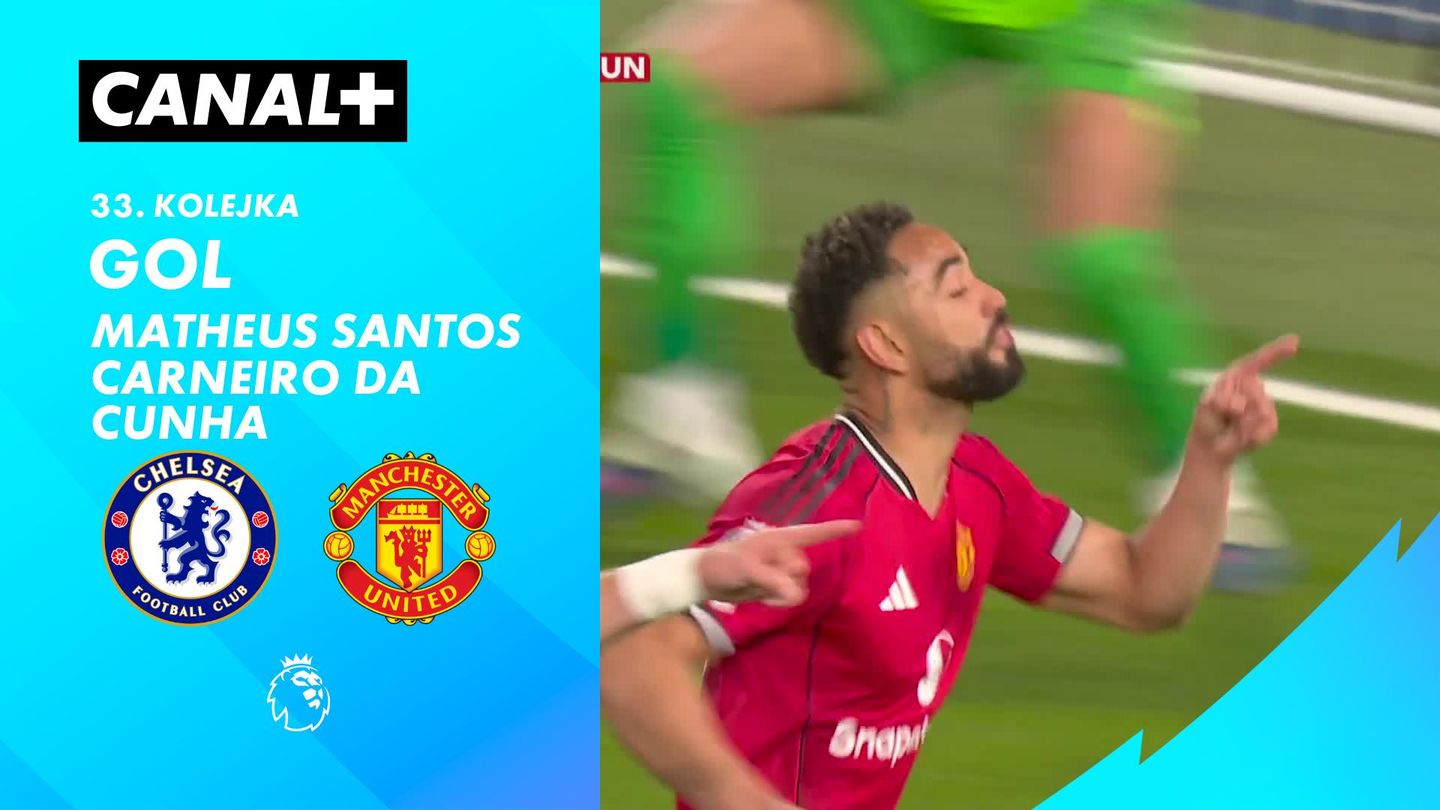 Gol Matheus Santos Carneiro da Cunha przeciwko Chelsea (43')