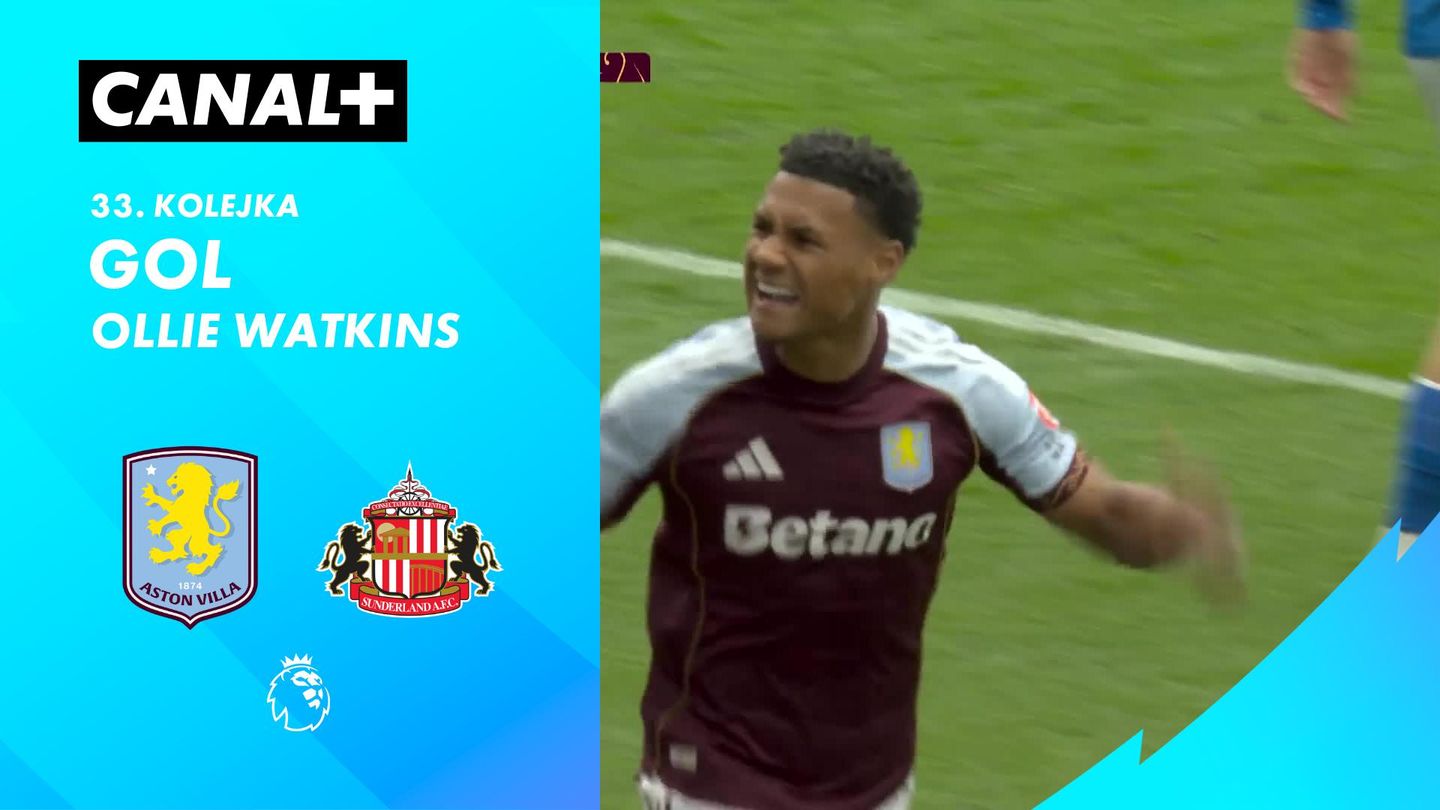 Gol Ollie Watkins przeciwko Sunderland (36')