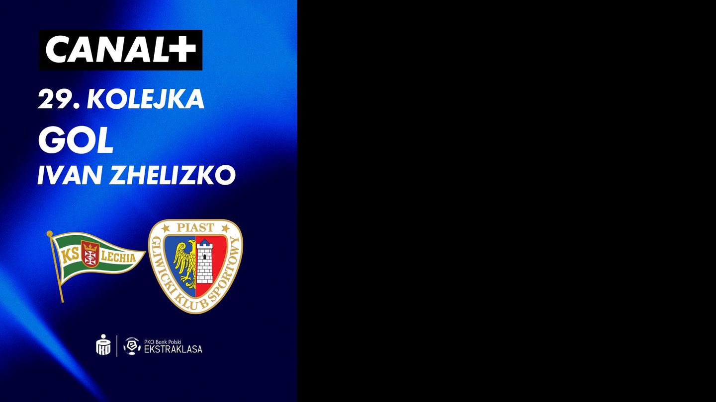 Gol Ivan Zhelizko przeciwko Piast Gliwice (63')