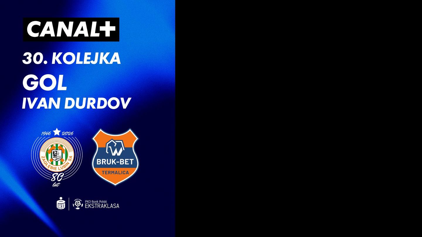Gol Ivan Durdov przeciwko KGHM Zagłębie Lubin (94')