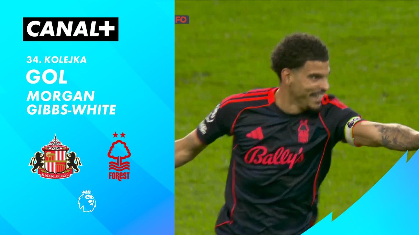 Gol Morgan Gibbs-White przeciwko Sunderland (34')