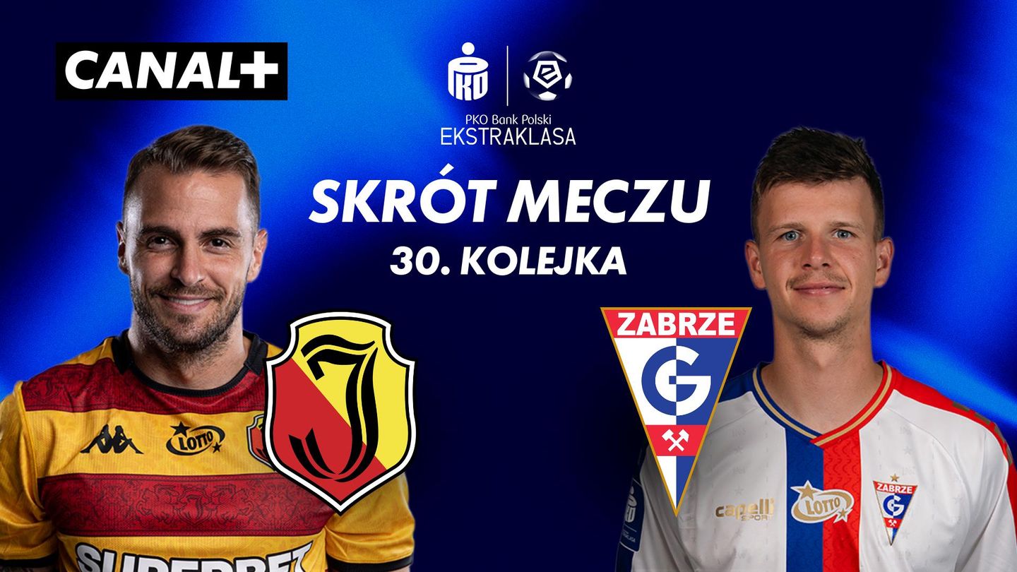 Skrót meczu Jagiellonia Białystok – Górnik Zabrze