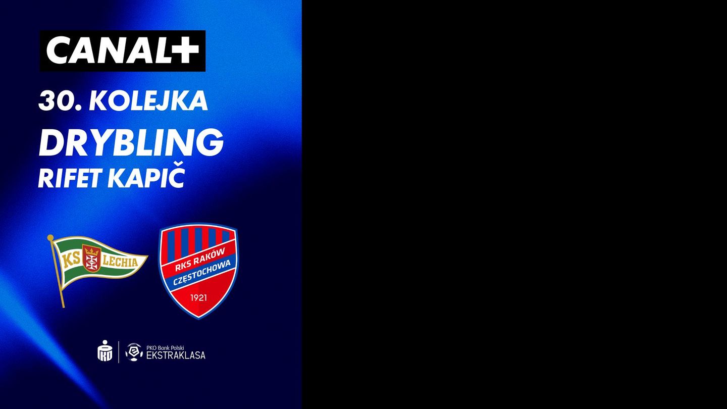 Drybling Rifet Kapič przeciwko Raków Częstochowa (8')