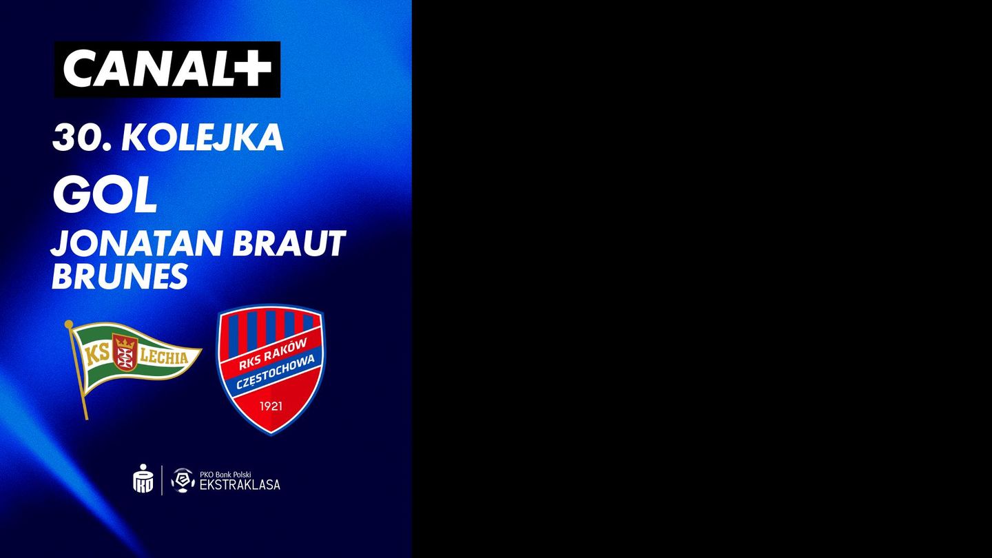 Gol Jonatan Braut Brunes przeciwko KS Lechia Gdańsk (93')