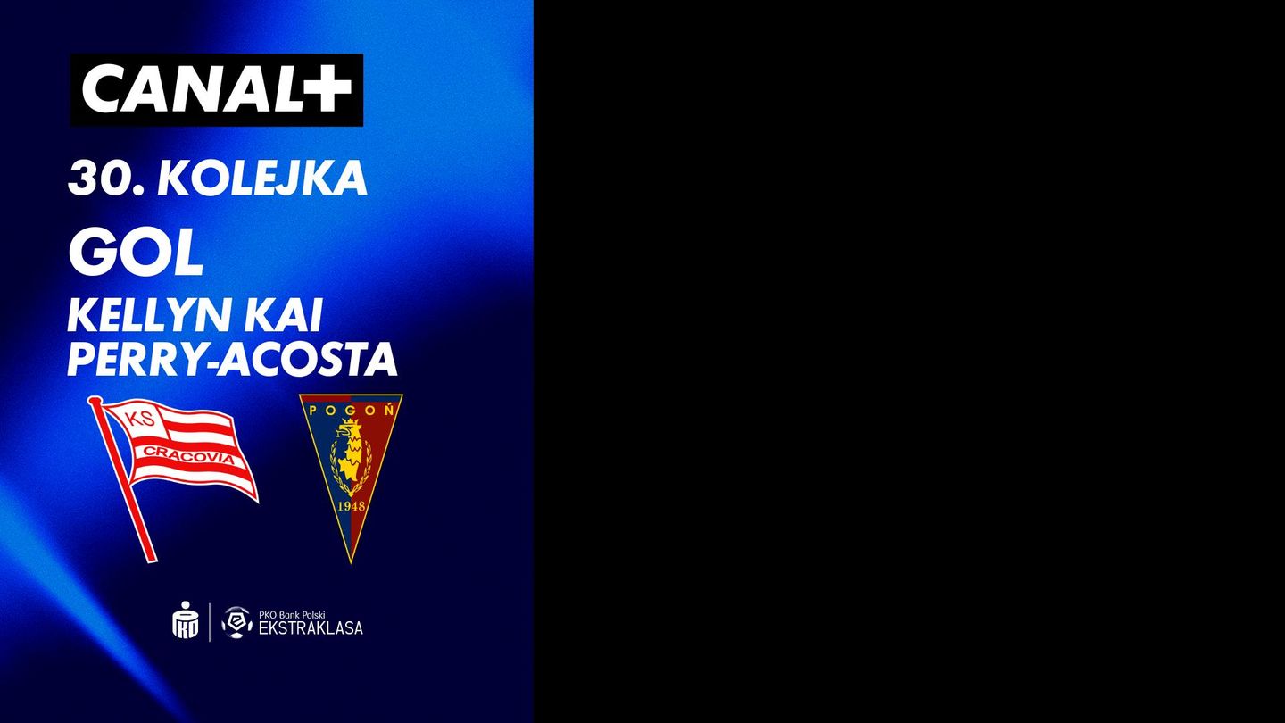 Gol Kellyn Kai Perry-Acosta przeciwko Cracovia  (18')