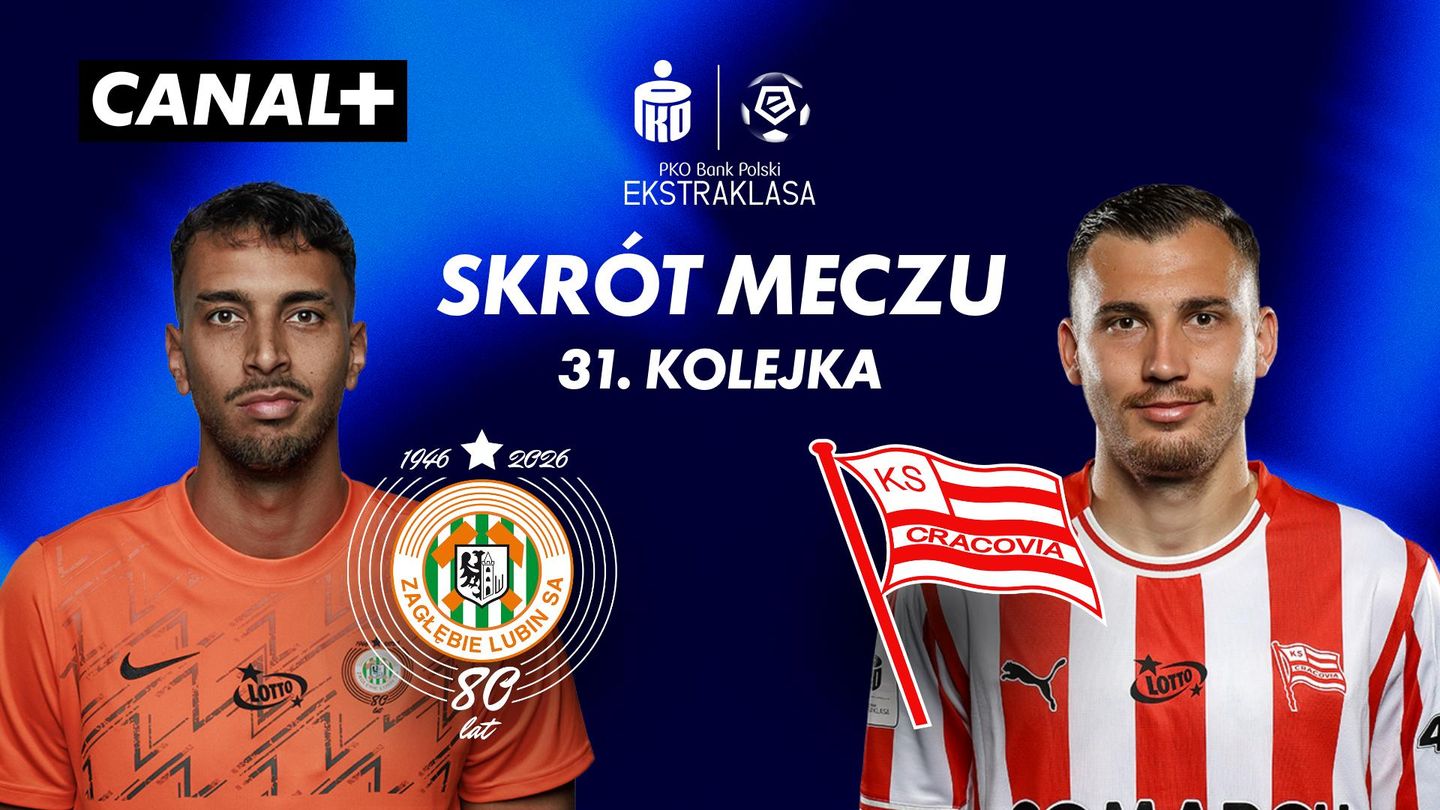 Skrót meczu KGHM Zagłębie Lubin – Cracovia 