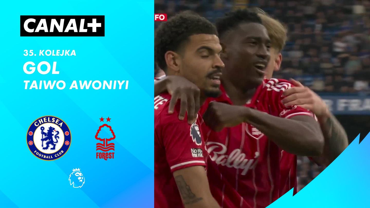 Gol Taiwo Awoniyi przeciwko Chelsea (52')