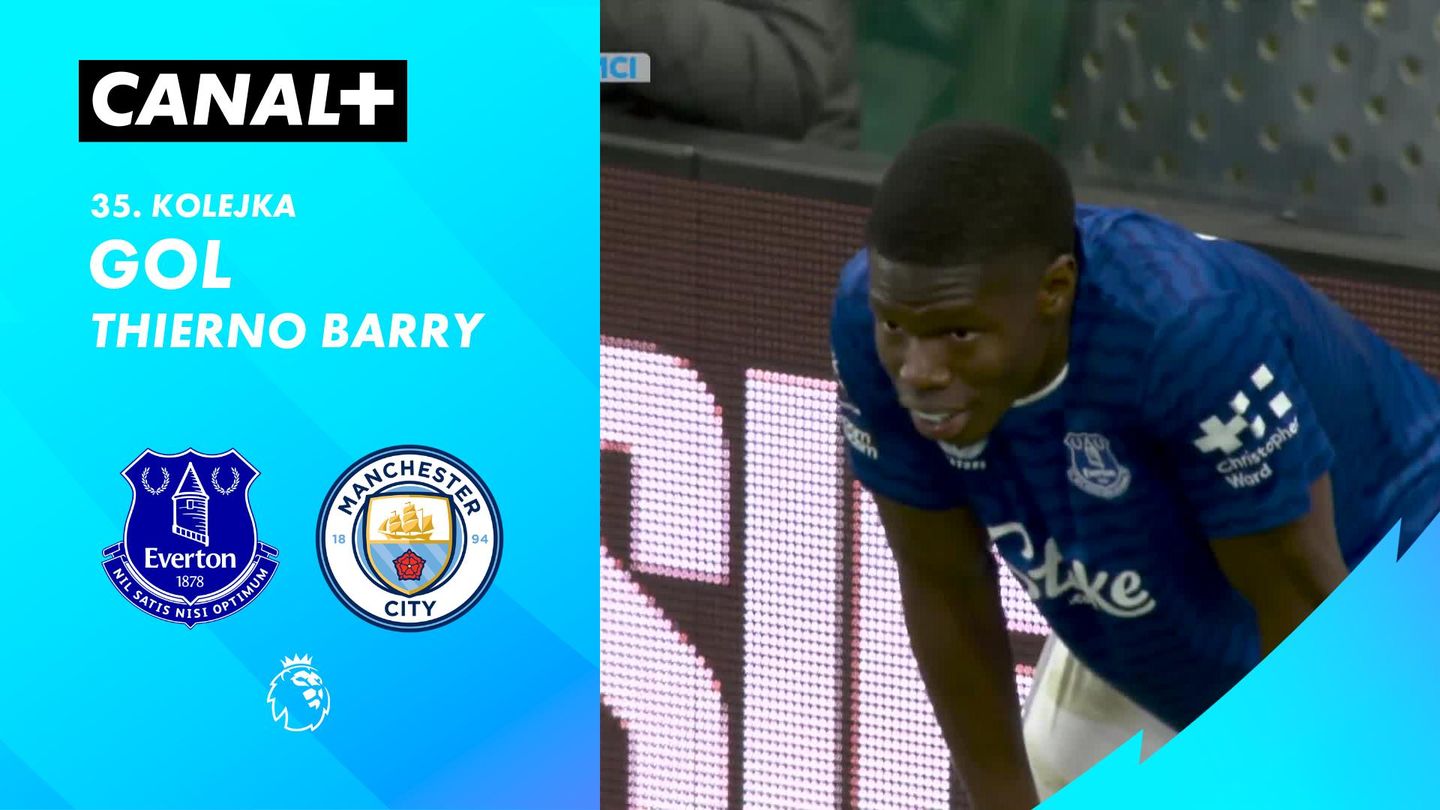 Gol Thierno Barry przeciwko Manchester City (68')