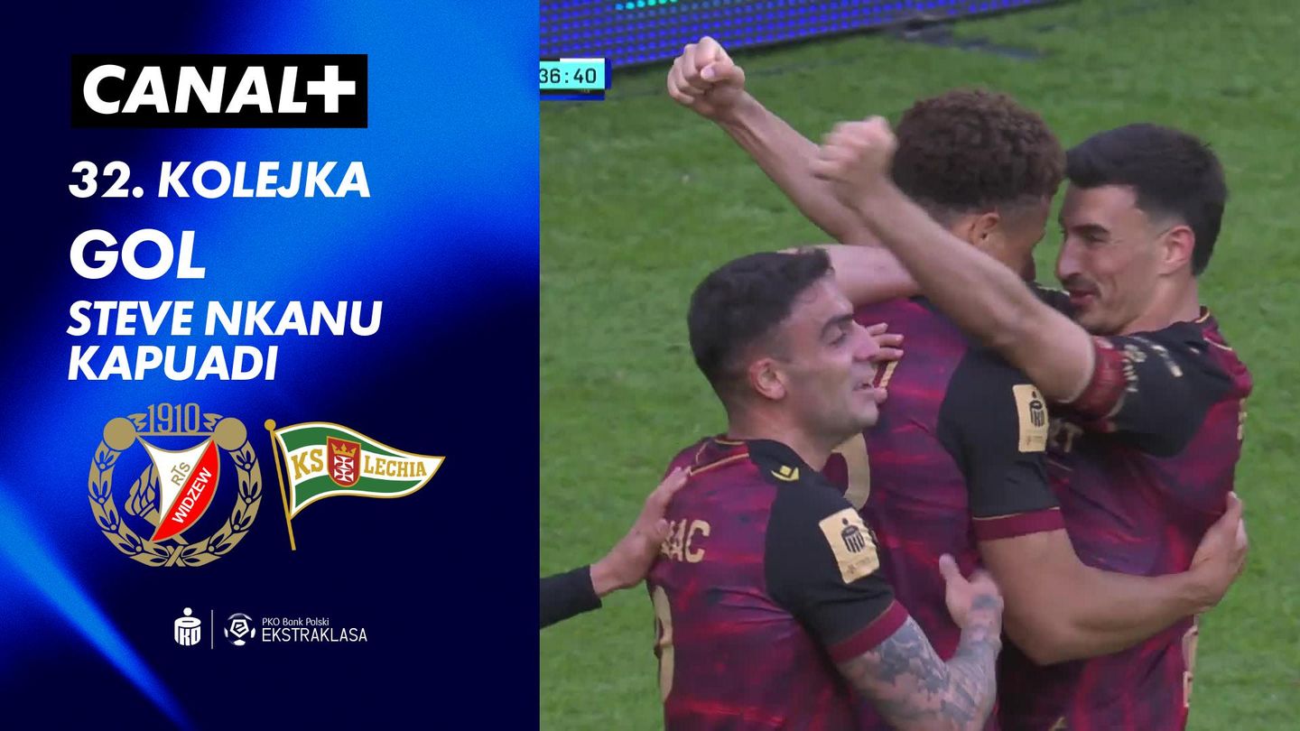Gol Steve Nkanu Kapuadi przeciwko KS Lechia Gdańsk (37')