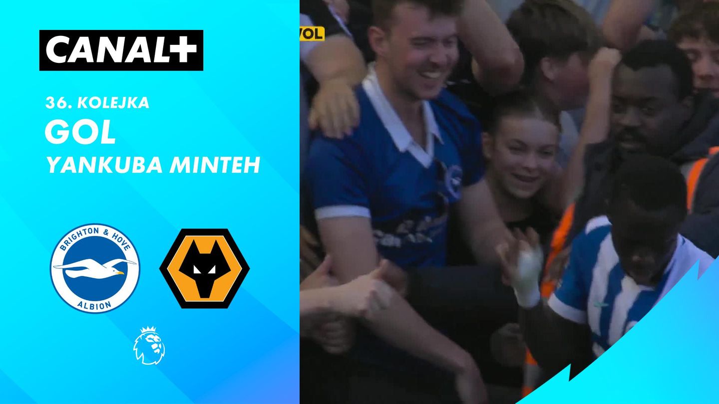 Gol Yankuba Minteh przeciwko Wolverhampton Wanderers (86')
