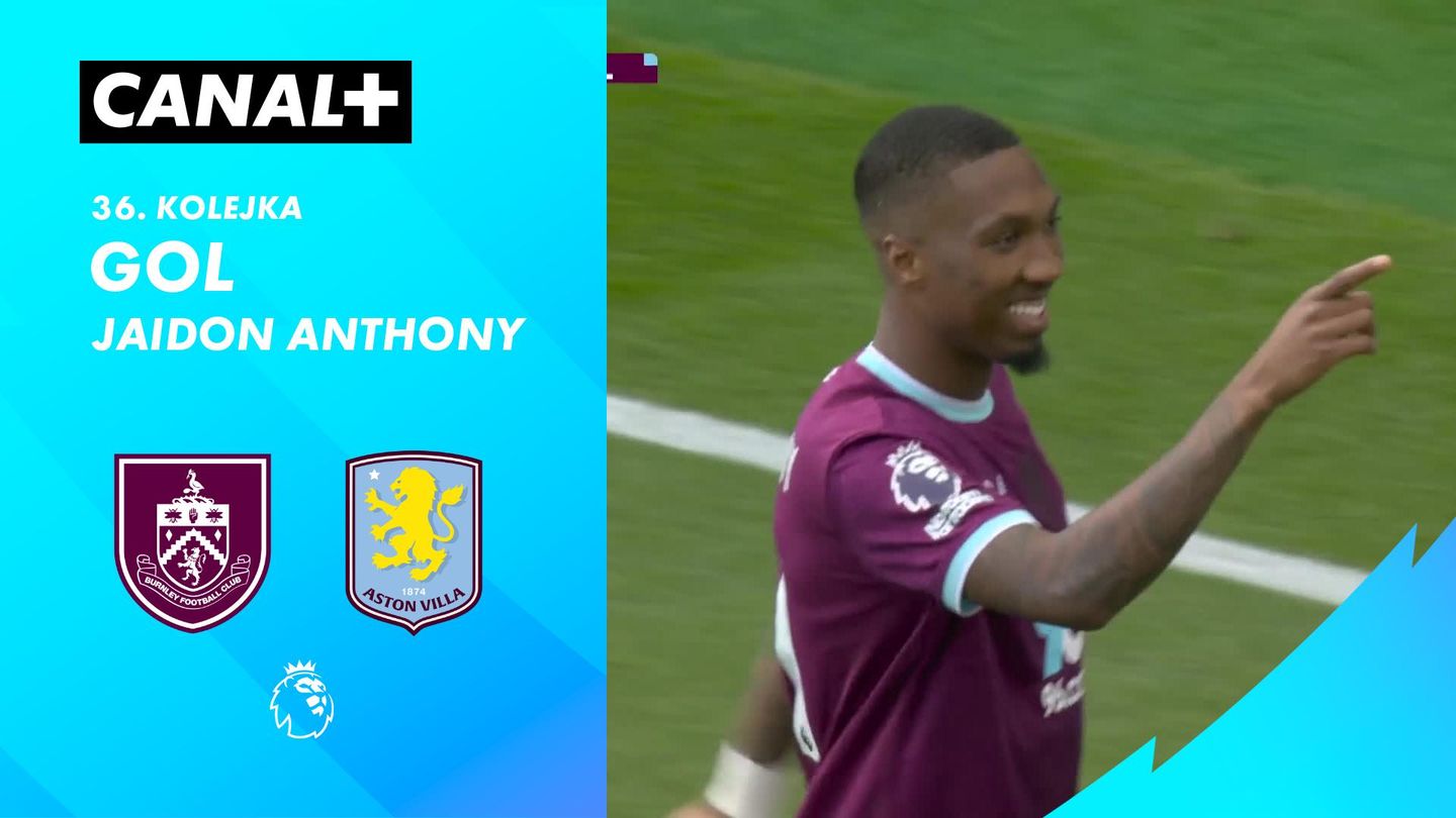 Gol Jaidon Anthony przeciwko Aston Villa (8')