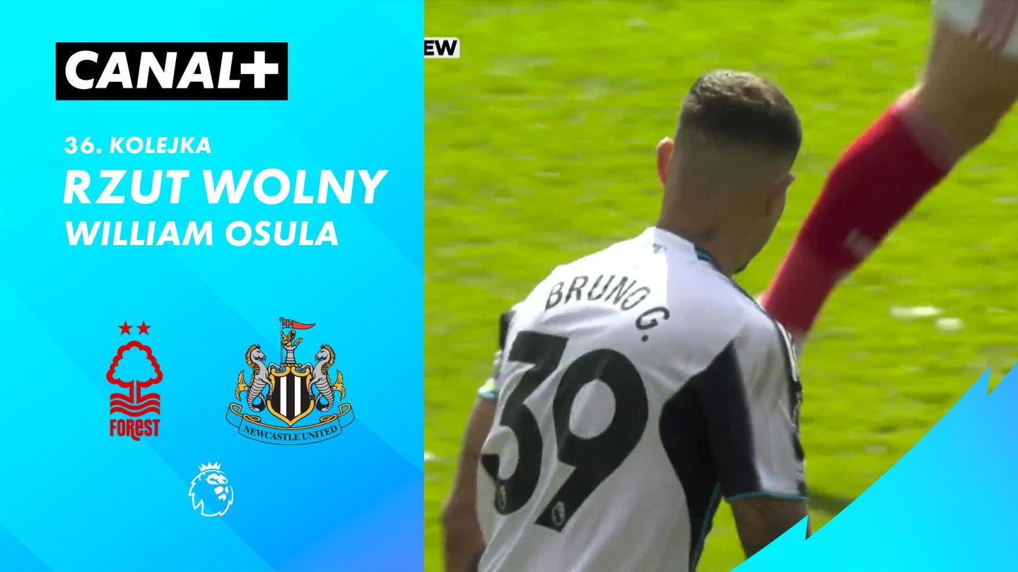 Rzut wolny William Osula przeciwko Nottingham Forest (67')
