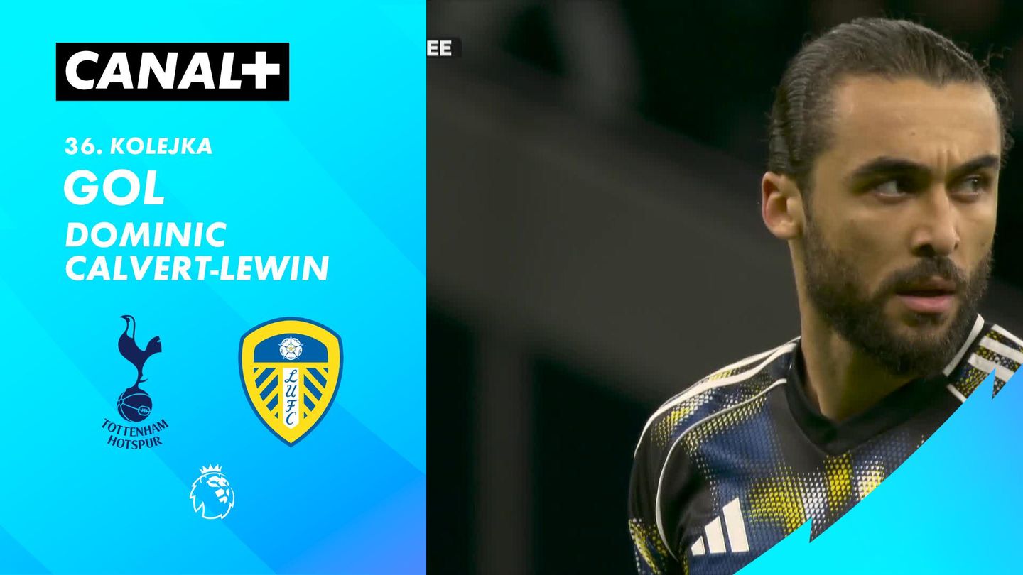 Gol Dominic Calvert-Lewin przeciwko Tottenham Hotspur (74')