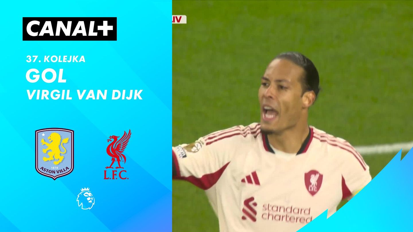 Gol Virgil van Dijk przeciwko Aston Villa (52')