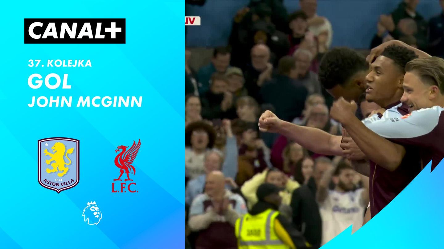 Gol John McGinn przeciwko Liverpool (89')