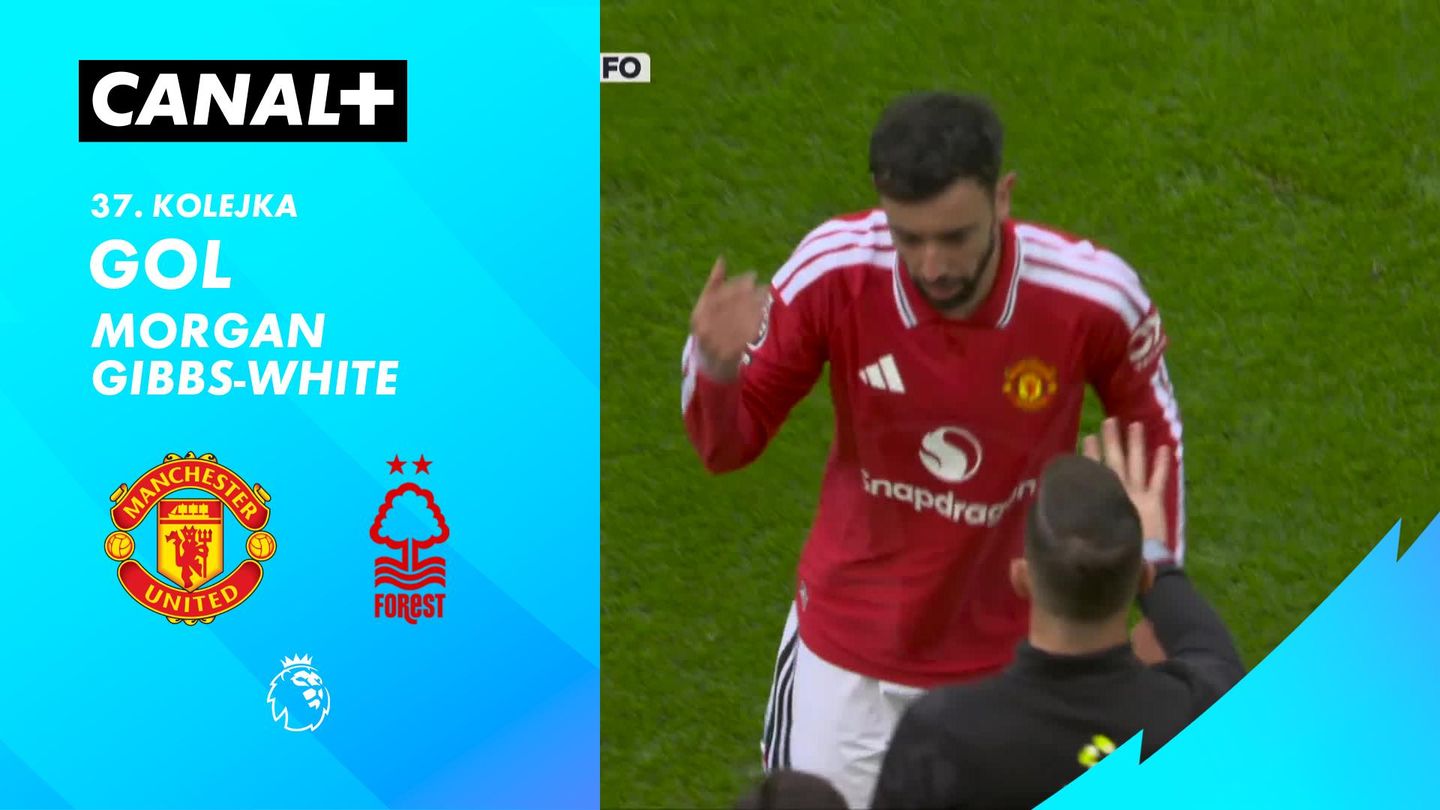 Gol Morgan Gibbs-White przeciwko Manchester United (78')
