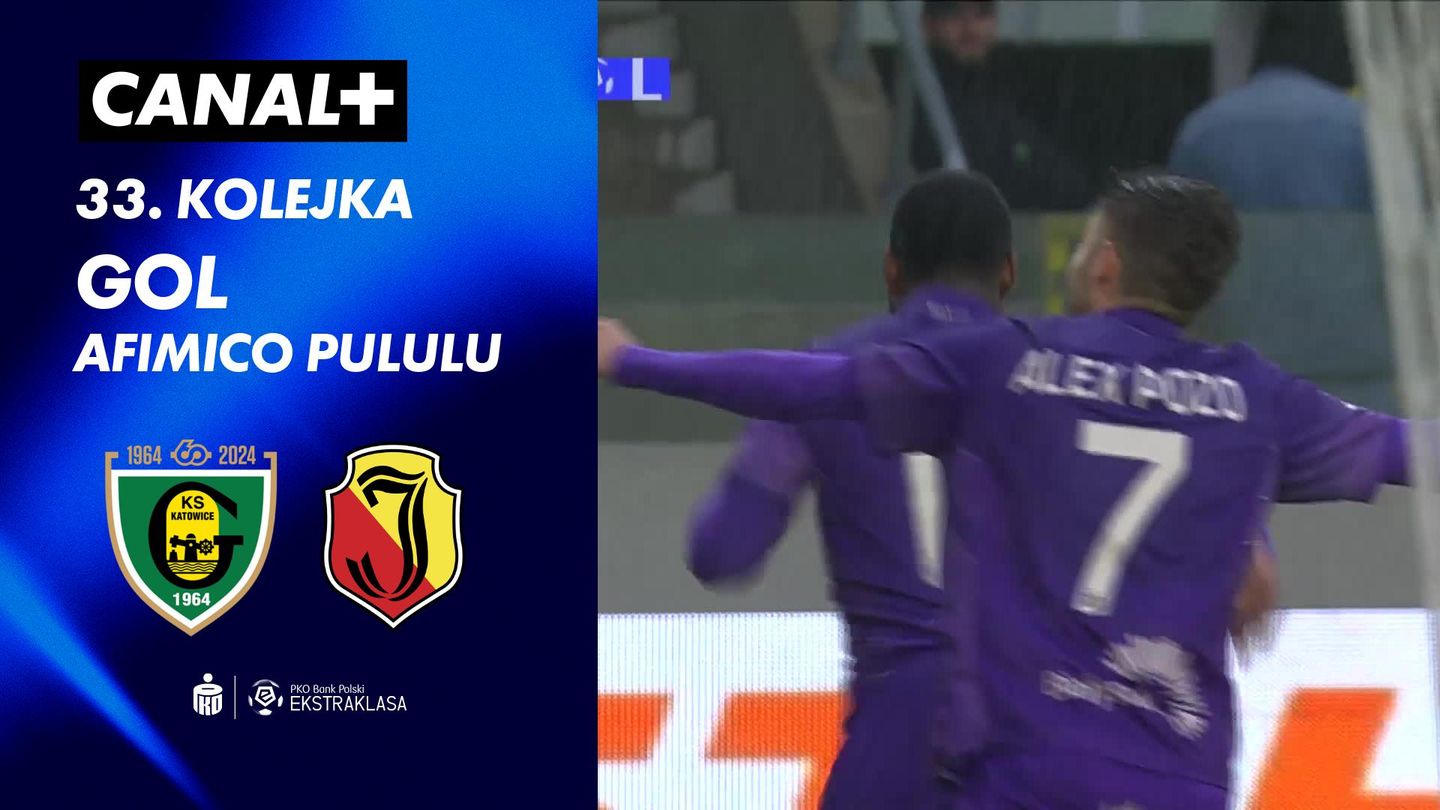 Gol Afimico Pululu przeciwko GKS Katowice (56')