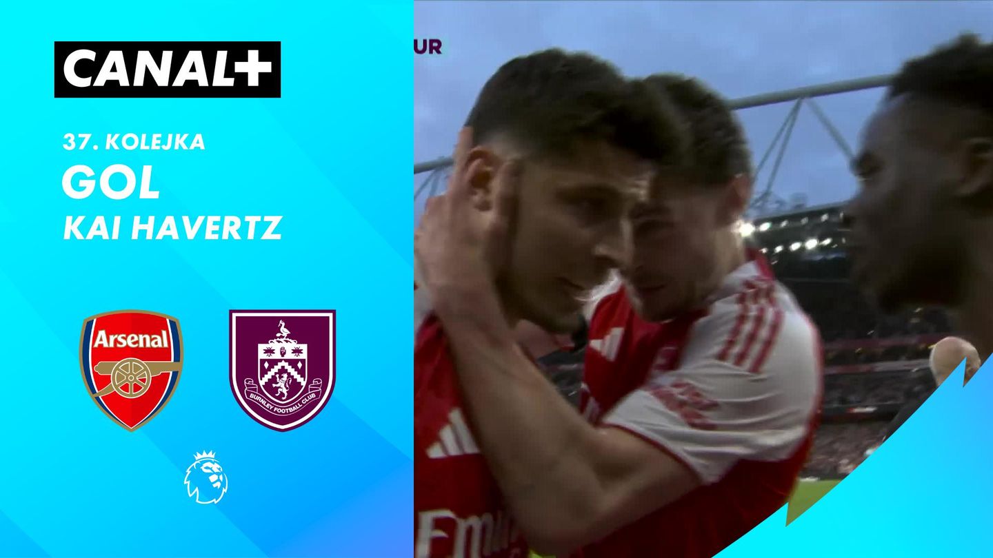 Gol Kai Havertz przeciwko Burnley (37')