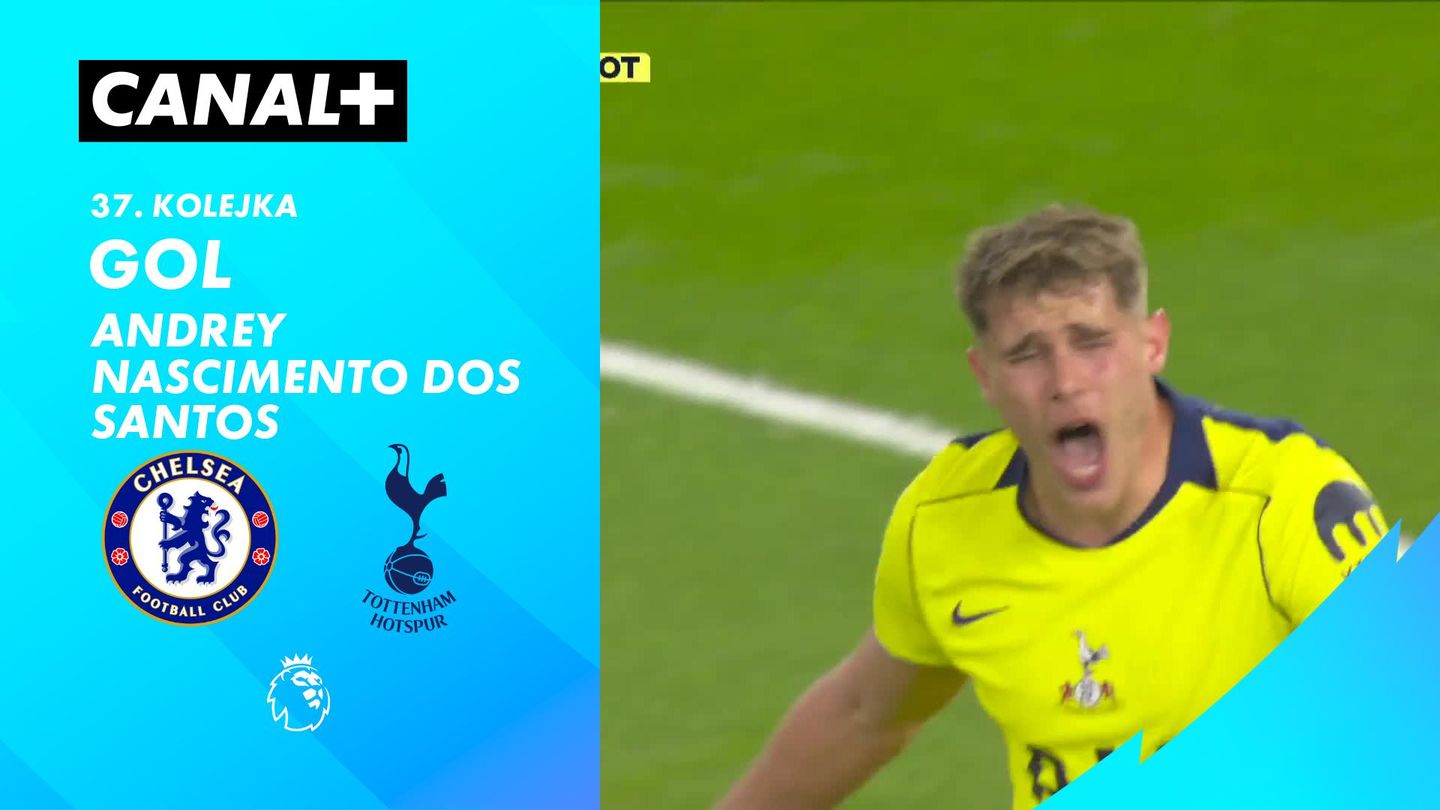 Gol Andrey Nascimento dos Santos przeciwko Tottenham Hotspur (67')