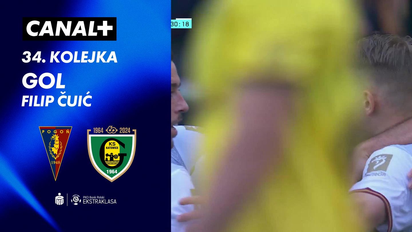Gol Filip Čuić przeciwko GKS Katowice (31')