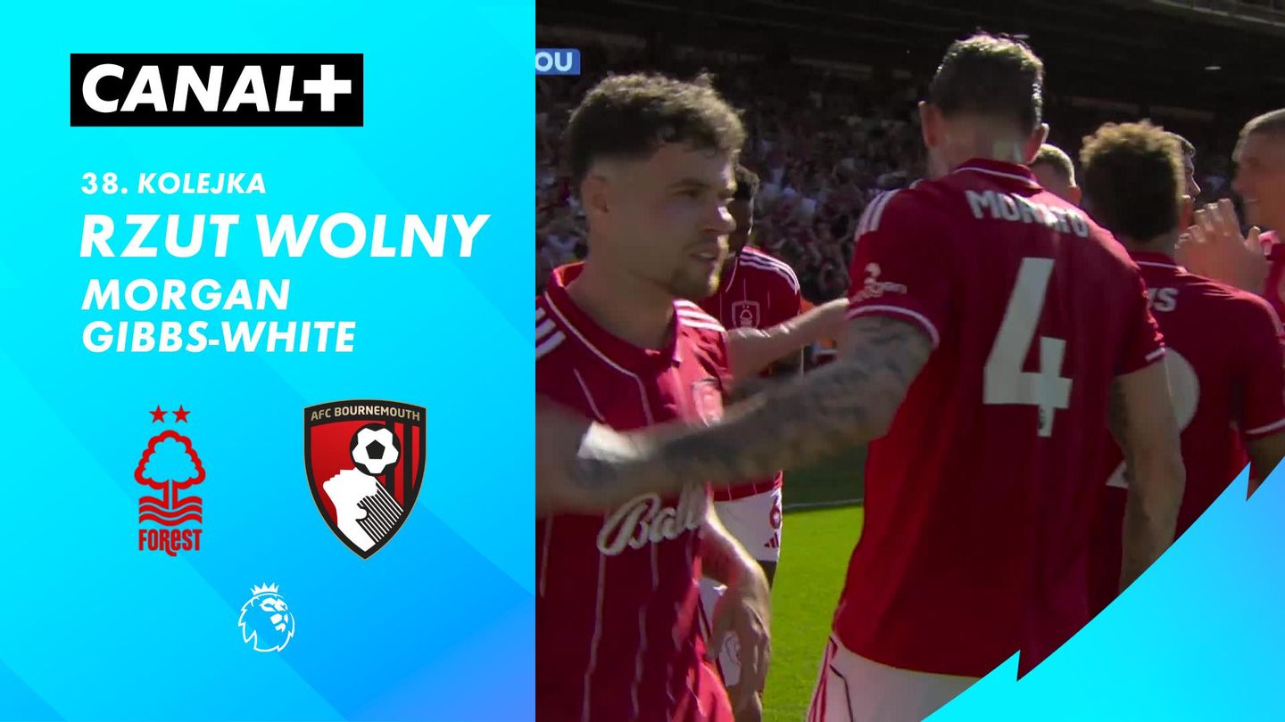 Gol Morgan Gibbs-White przeciwko Bournemouth (34')