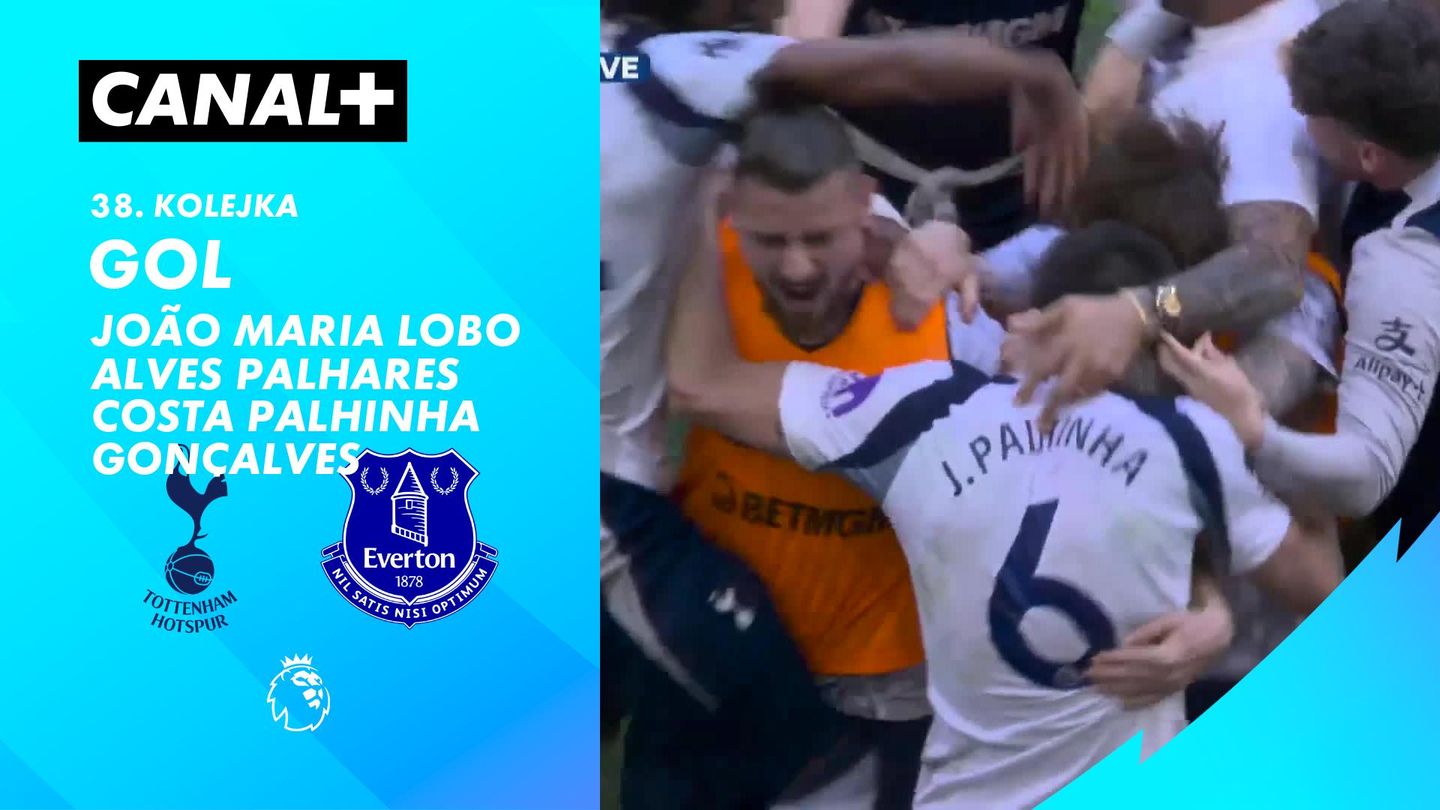 Gol João Maria Lobo Alves Palhares Costa Palhinha Gonçalves przeciwko Everton (43')