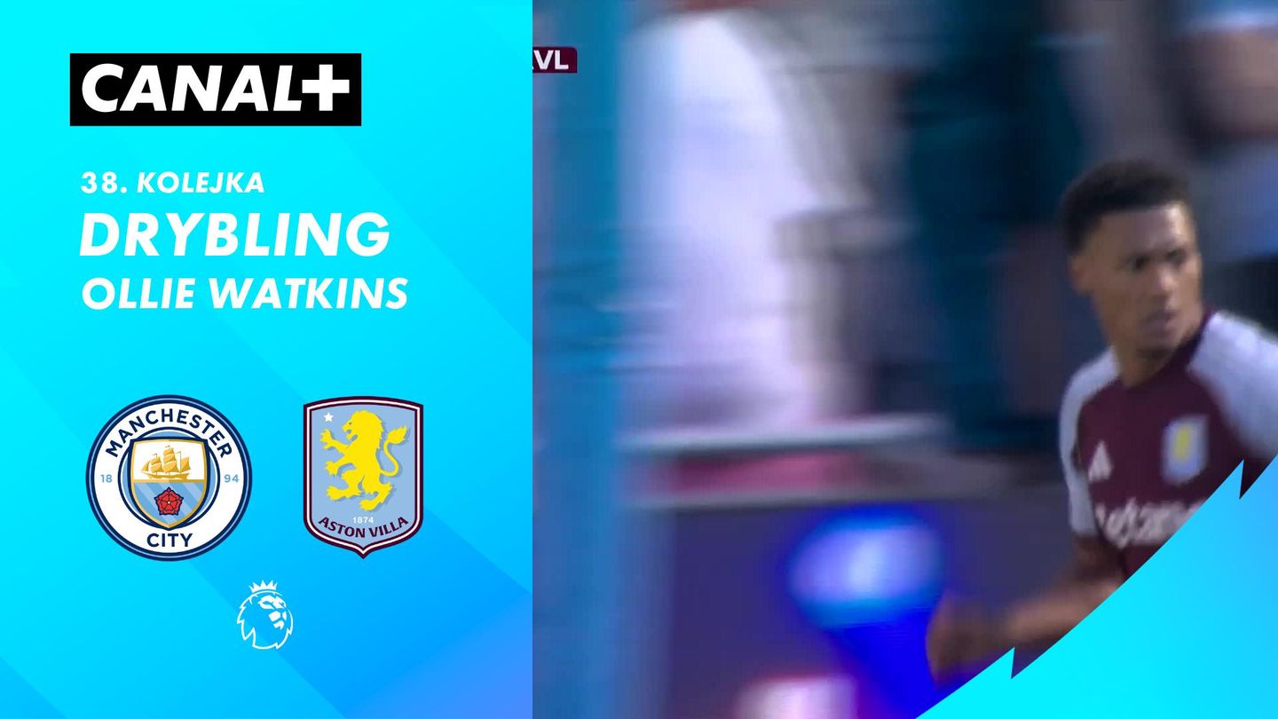 Drybling Ollie Watkins przeciwko Manchester City (61')