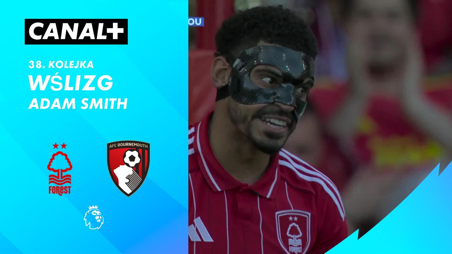 Wślizg Adam Smith przeciwko Nottingham Forest (76')