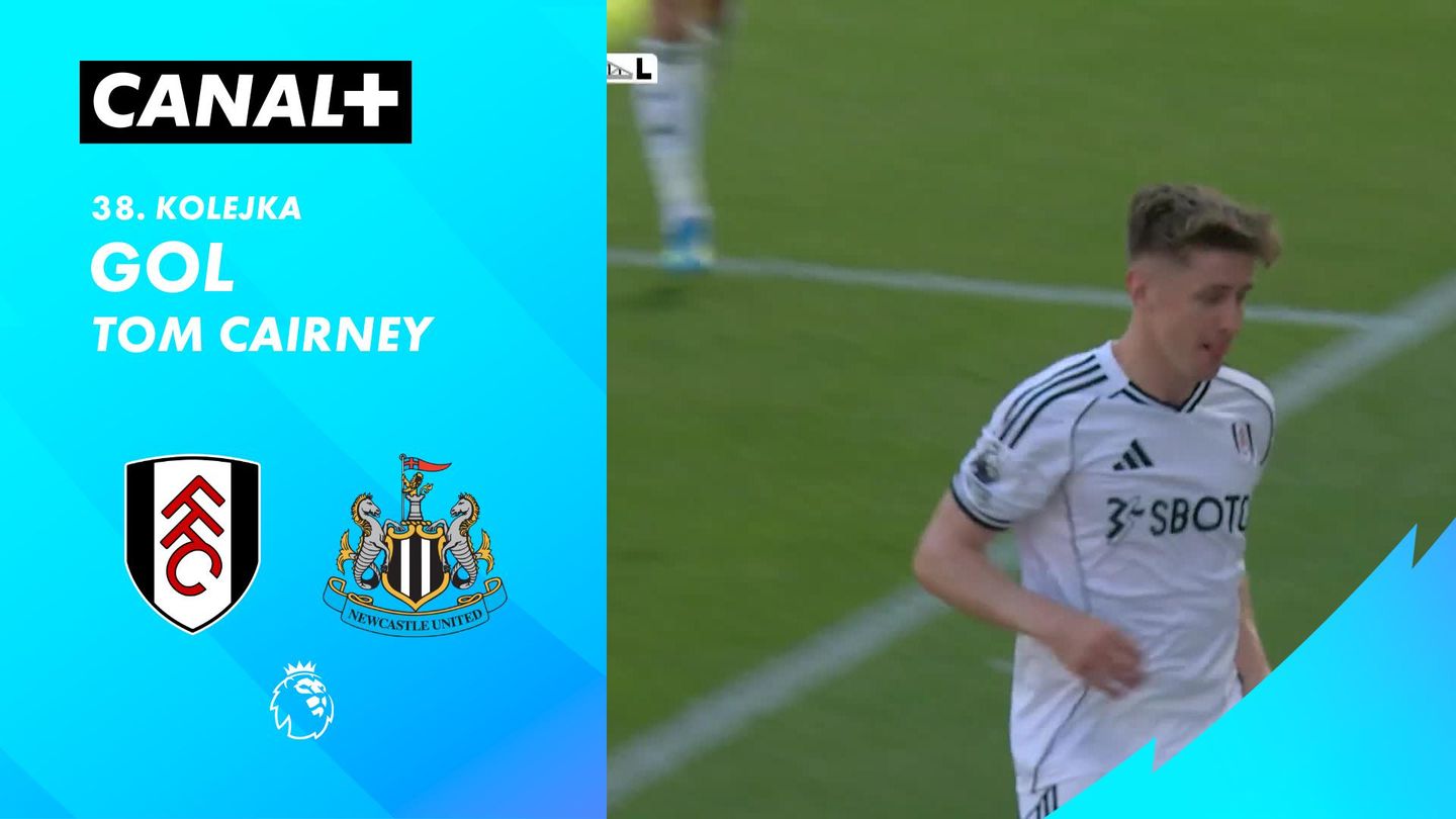 Gol Tom Cairney przeciwko Newcastle United (80')