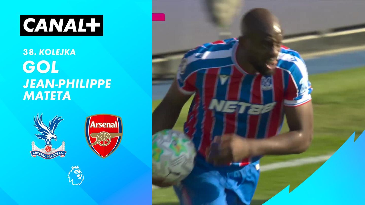 Gol Jean-Philippe Mateta przeciwko Arsenal (89')