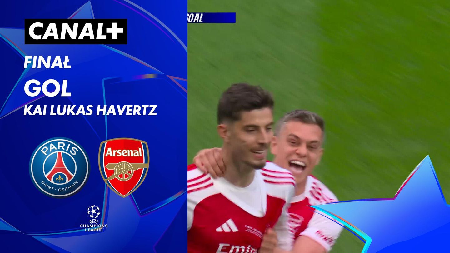 Gol Kai Lukas Havertz przeciwko Paris Saint-Germain FC (6')