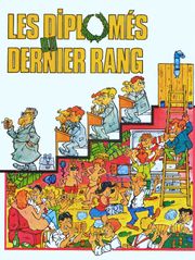 Les diplômés du dernier rang