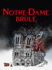 Notre-Dame brûle