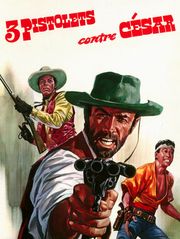 Trois pistolets contre César