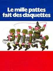 Le mille-pattes fait des claquettes