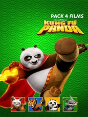 Pack 4 films KUNG FU PANDA