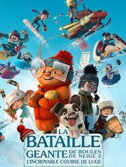La bataille géante de boules de neige 2 : l'incroyable course de luge