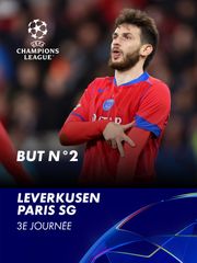 Le but de Khvicha Kvaratskhelia contre Leverkusen (44')