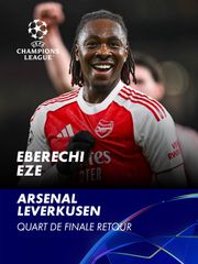 Le but de Eberechi Eze contre Leverkusen (36')