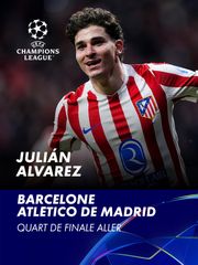 Le but de Julián Álvarez contre Barcelone (45')