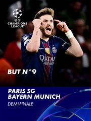 Le but de Khvicha Kvaratskhelia contre Bayern Munich (24')