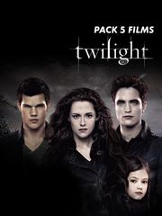 Pack 5 films TWILIGHT