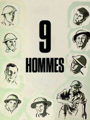 Neuf hommes