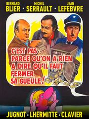 C'est pas parce qu'on a rien à dire qu'il faut fermer sa gueule