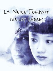 La neige tombait sur les cèdres